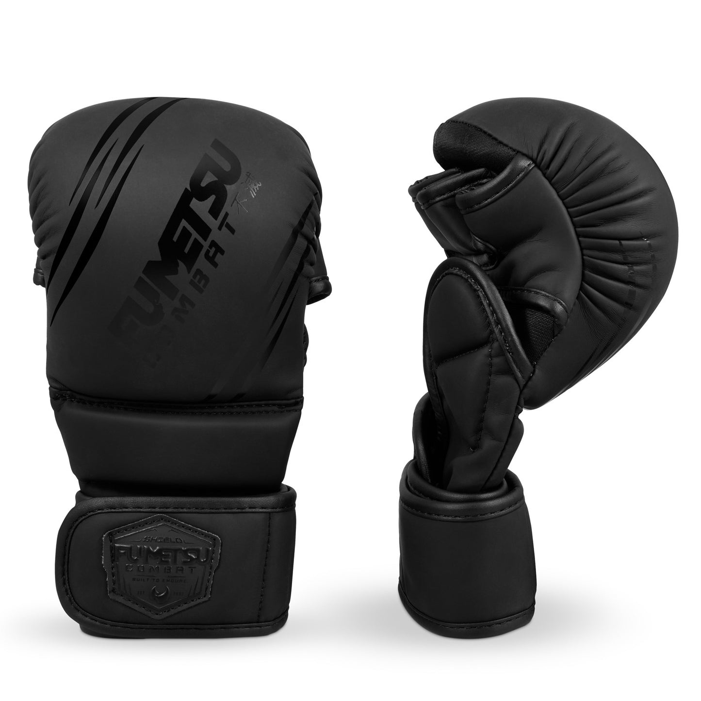 Gants de sparring MMA Shield Fumetsu - Noir/Noir