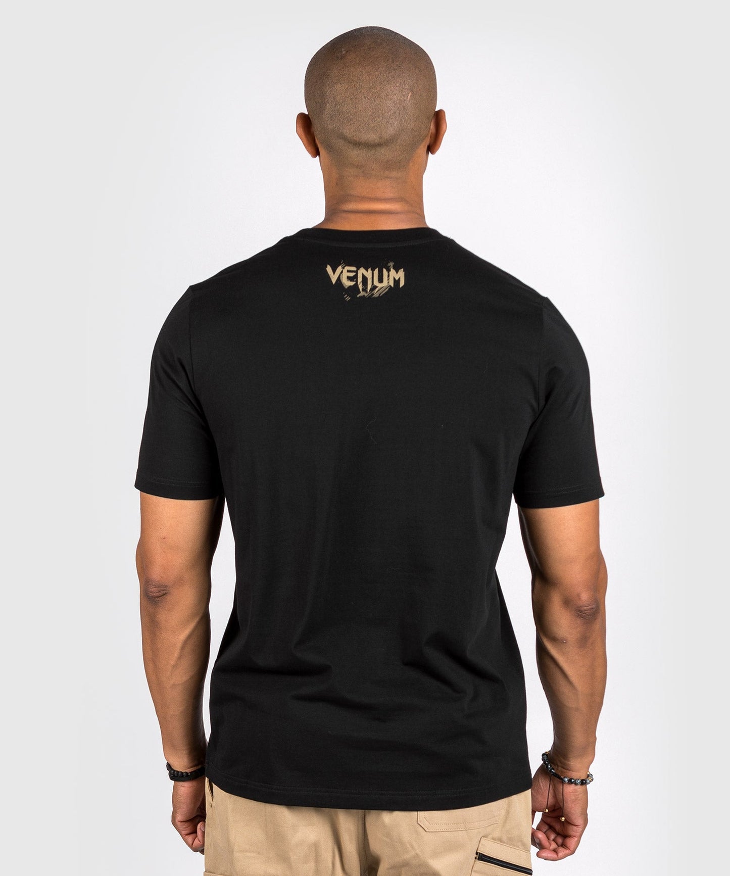 Santa Muerte Dark Side Venum T-shirt - Black/Brown
