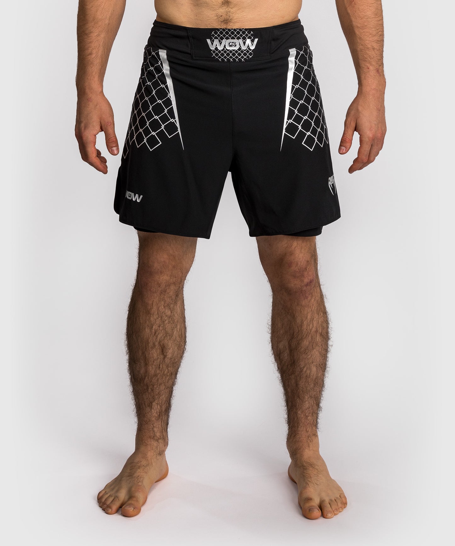 Venum x WOW FC Herren Kampfhosen - Schwarz/Grau