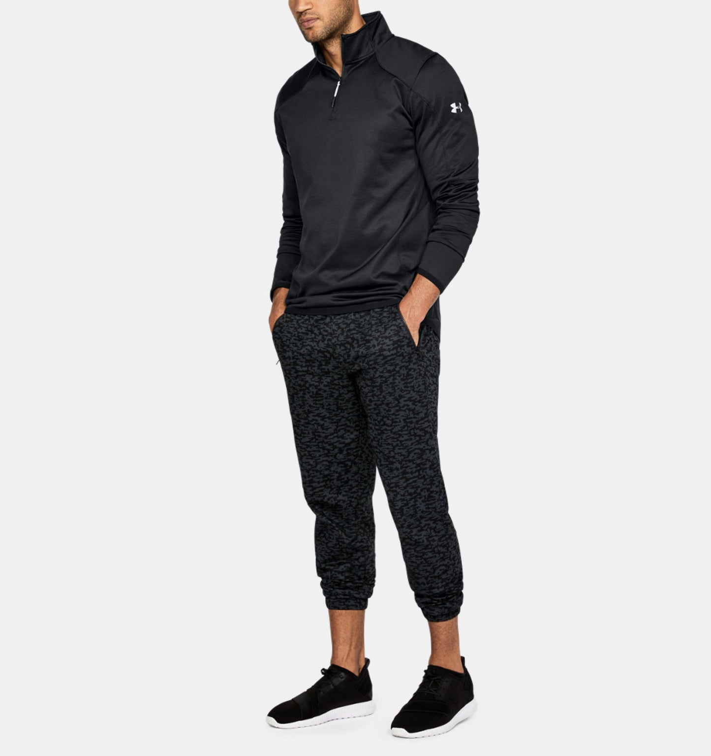 Maillot Under Armour ColdGear Reactor Fitted - Manches longues - Noir