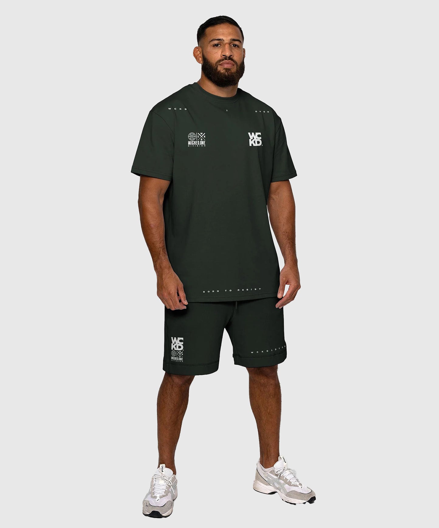 Wicked One Oversize Dvsn Trainings-T-Shirt - Grün