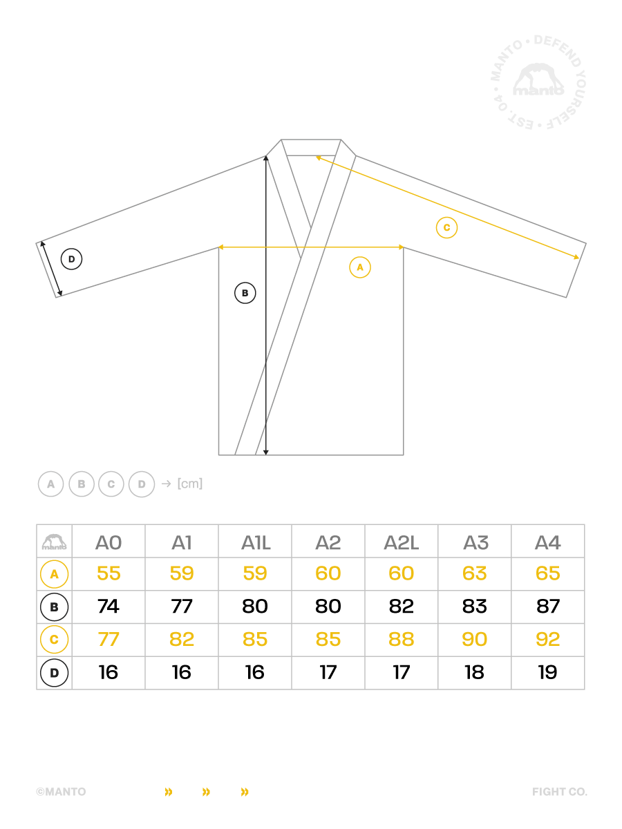 Kimono De Jjb Manto "Society" - Bleu