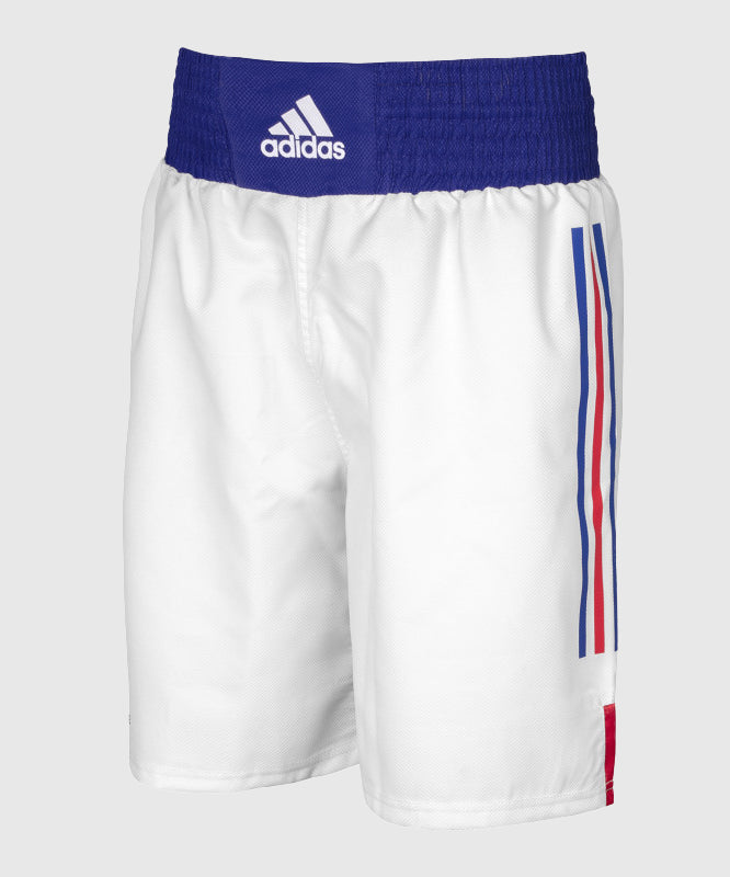 Adidas FFB Pantalón Corto Boxeo Inglés - Blanco