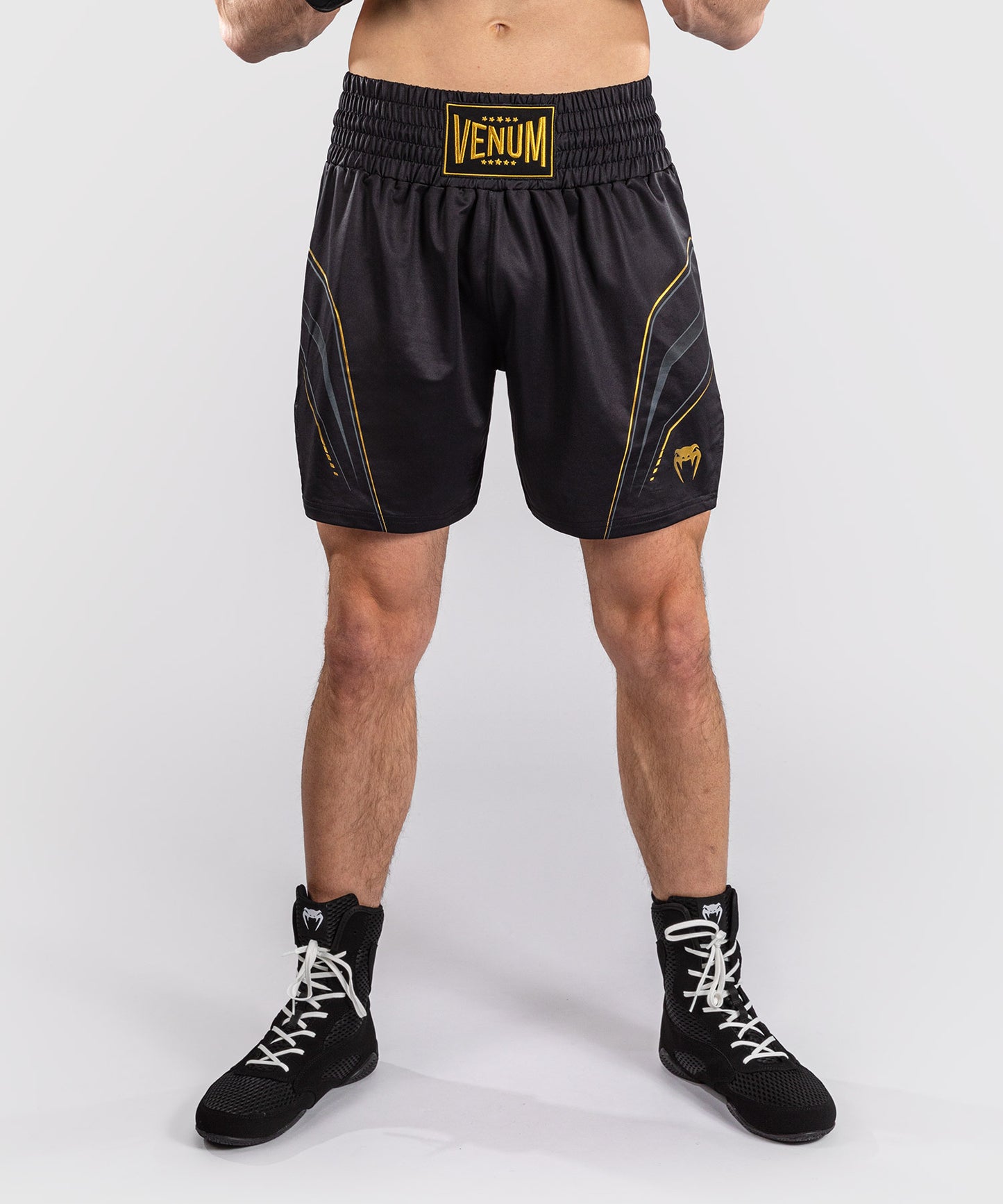 Venum Streamline Boxshorts – Schwarz/Gold
