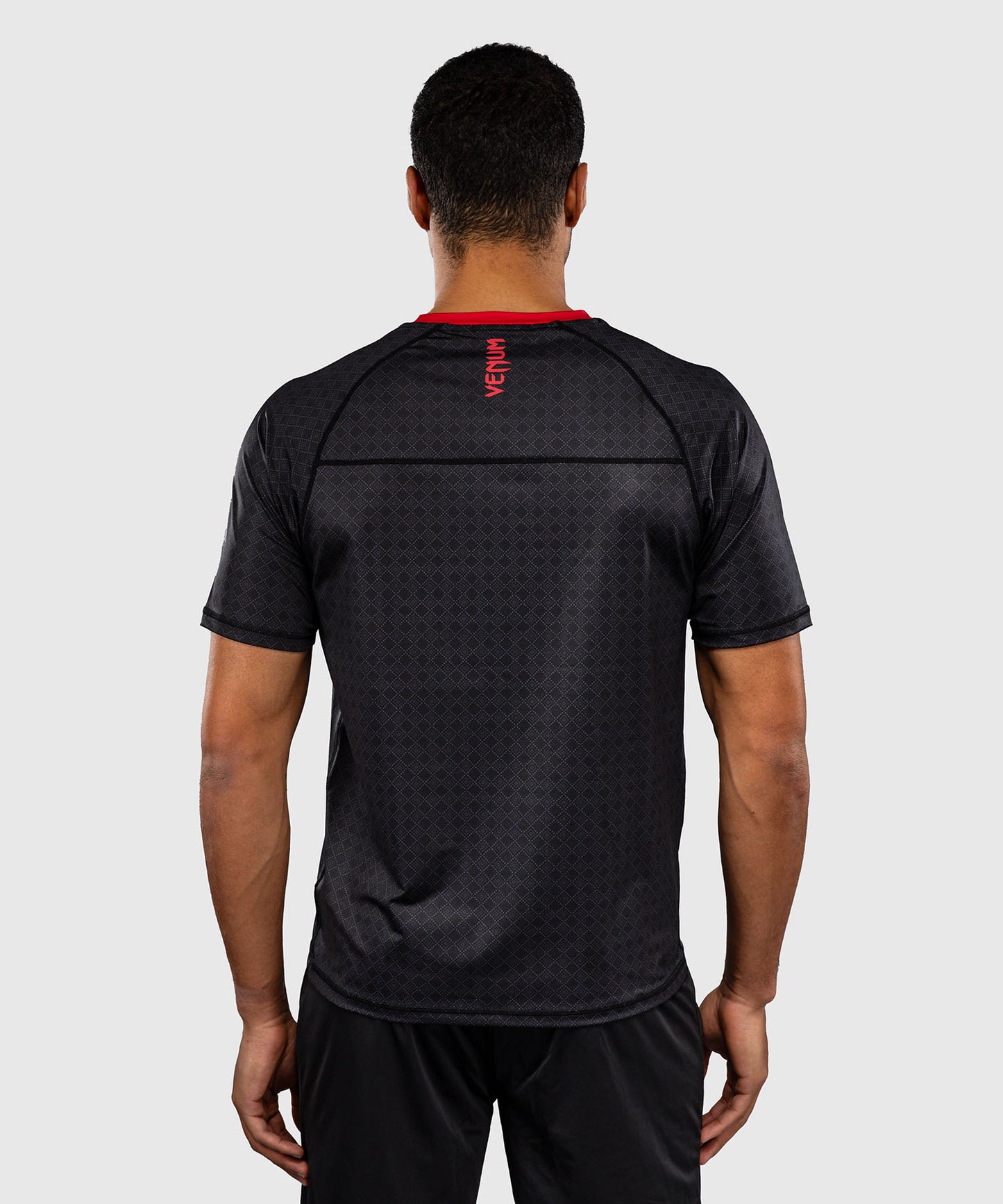 Venum x Roger Gracie Signature Dry Tech T-Shirt - Black/Red