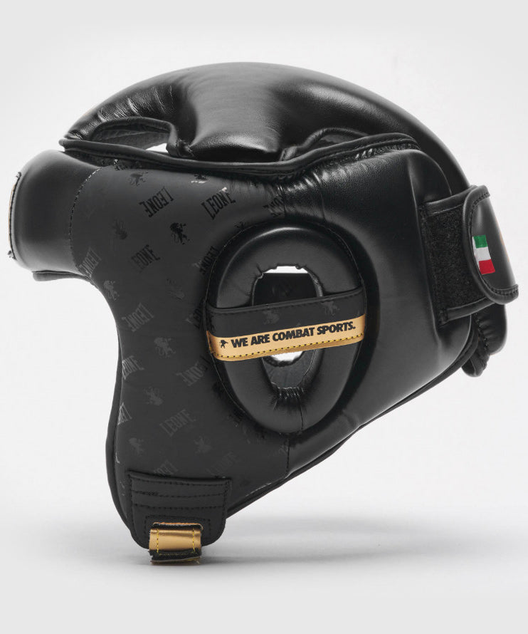Casque de Boxe Leone DNA - Noir