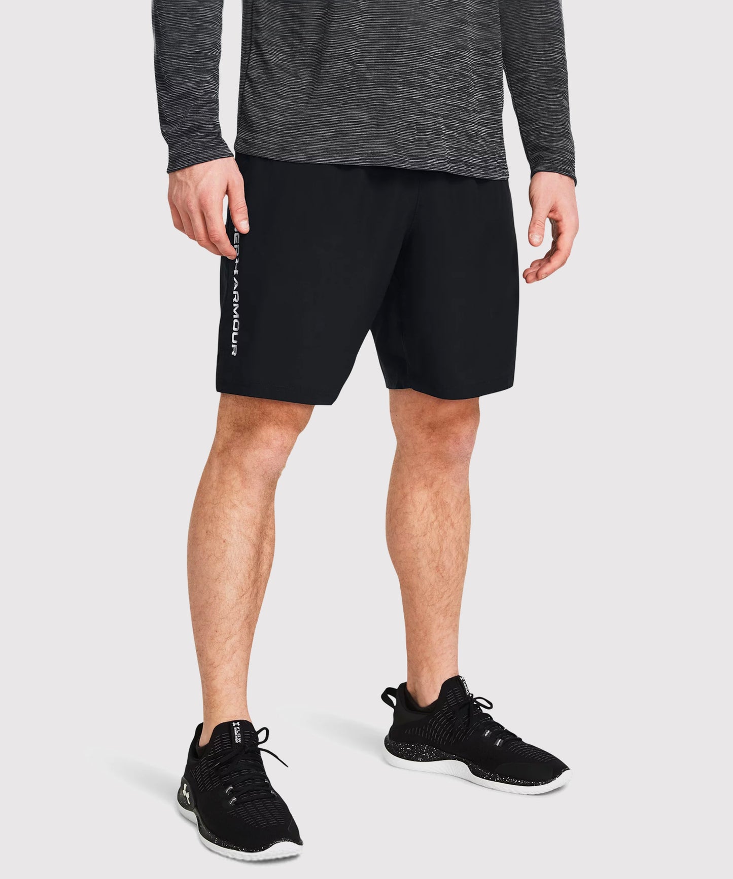 Under Armour Ua Woven Wordmark Fightshorts – Schwarz
