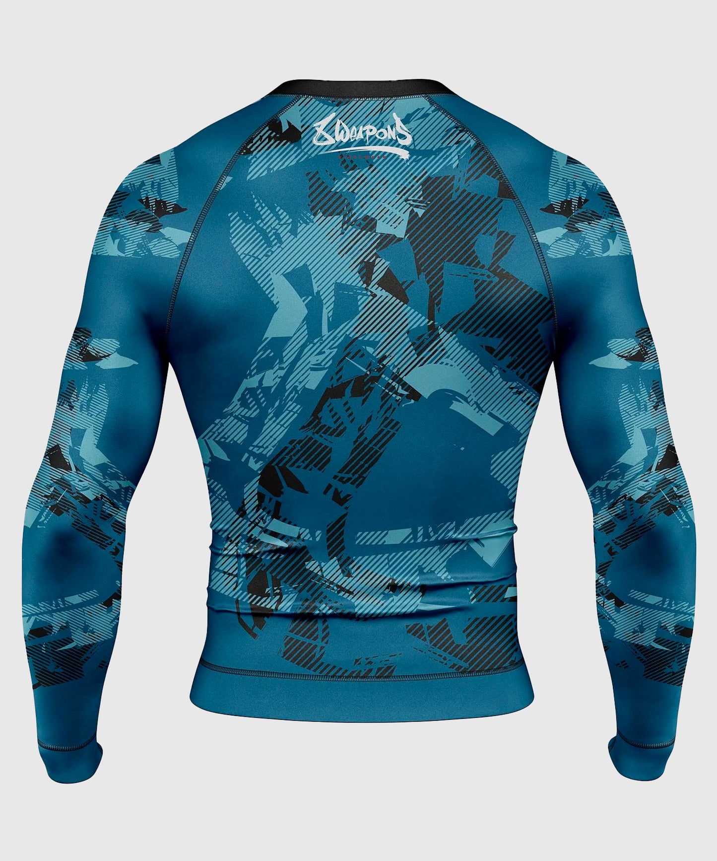 8 Weapons Hit 2.0 Rashguard – Blue