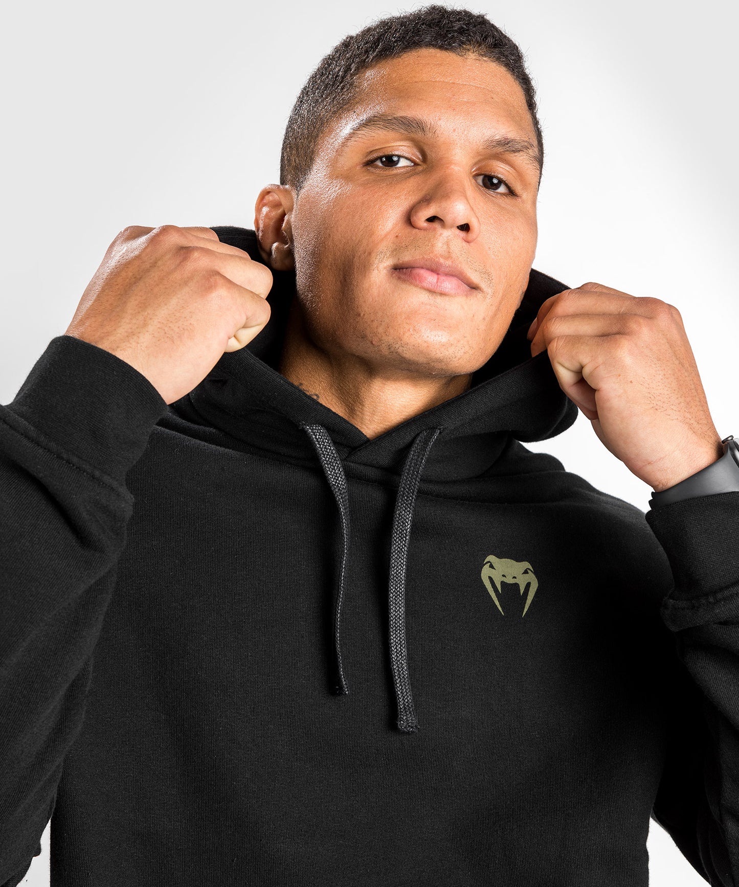 Felpa con cappuccio Venum Fangs - Vestibilità oversize - Nera