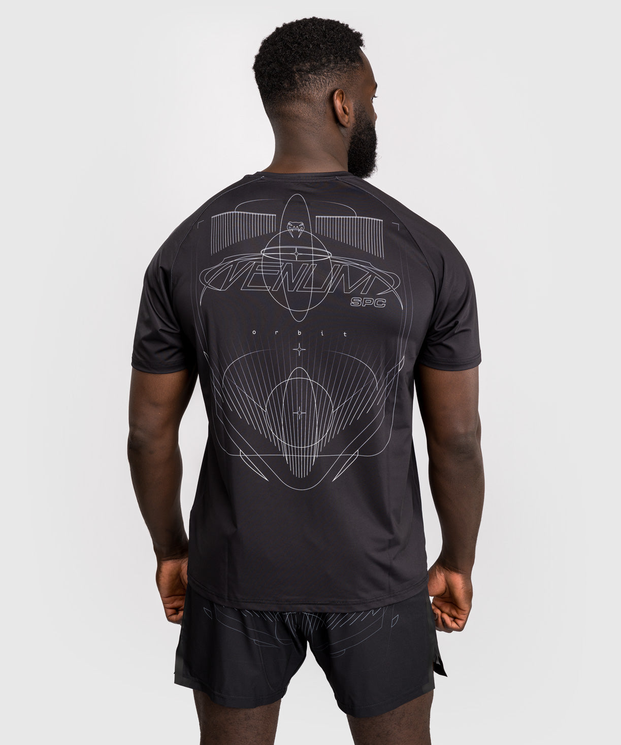 Venum Eclipse Dry-Tech T-Shirt – Schwarz/Silber