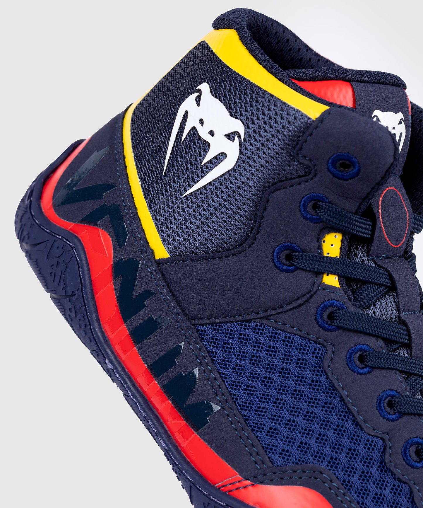 Chaussures de lutte Venum Elite - Bleu/Jaune