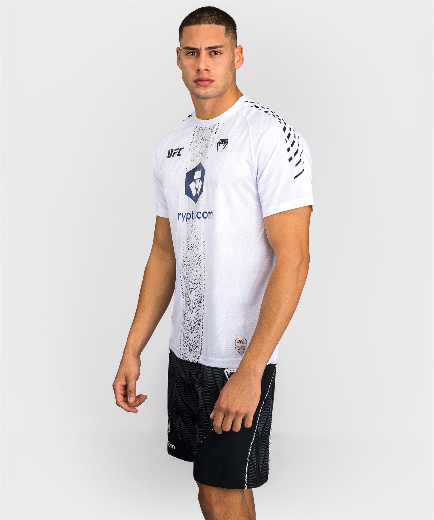 UFC Zenith by Venum Authentic Fight Night Offizielles Walkout-Trikot Herren - Weiß