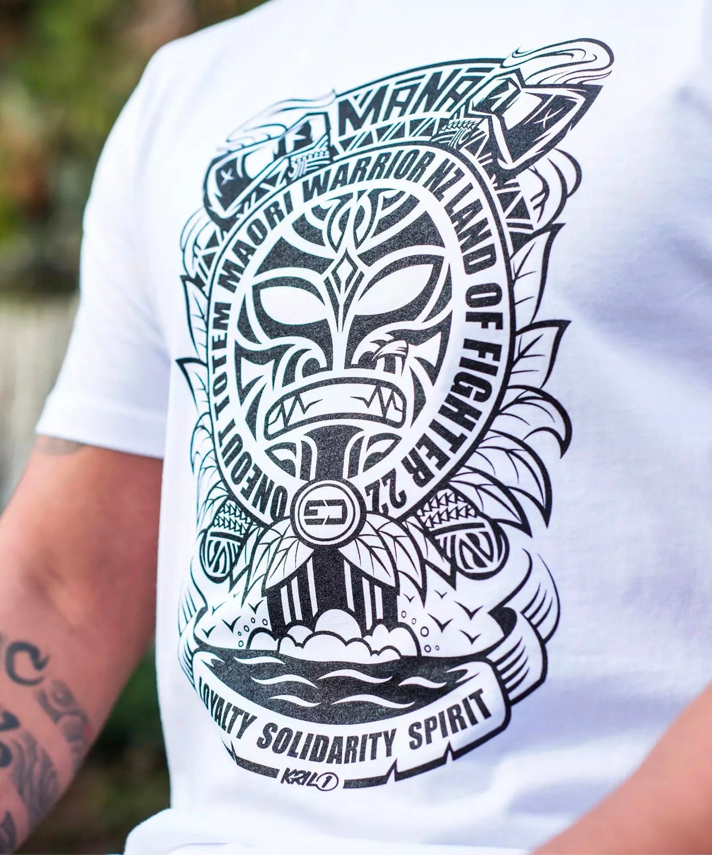 Oneout Mana Training T-shirt - White