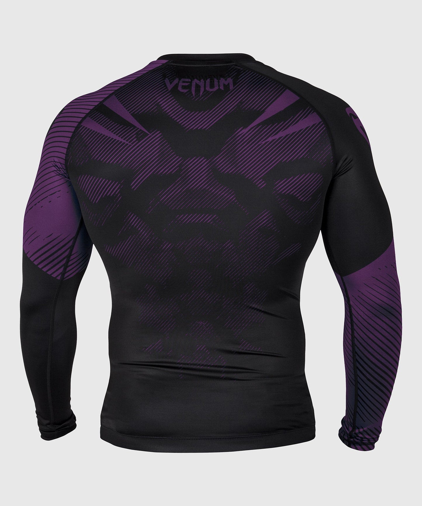 Rashguard Venum NoGi 2.0 - IBJJF Approved Long Sleeve - Black/Purple