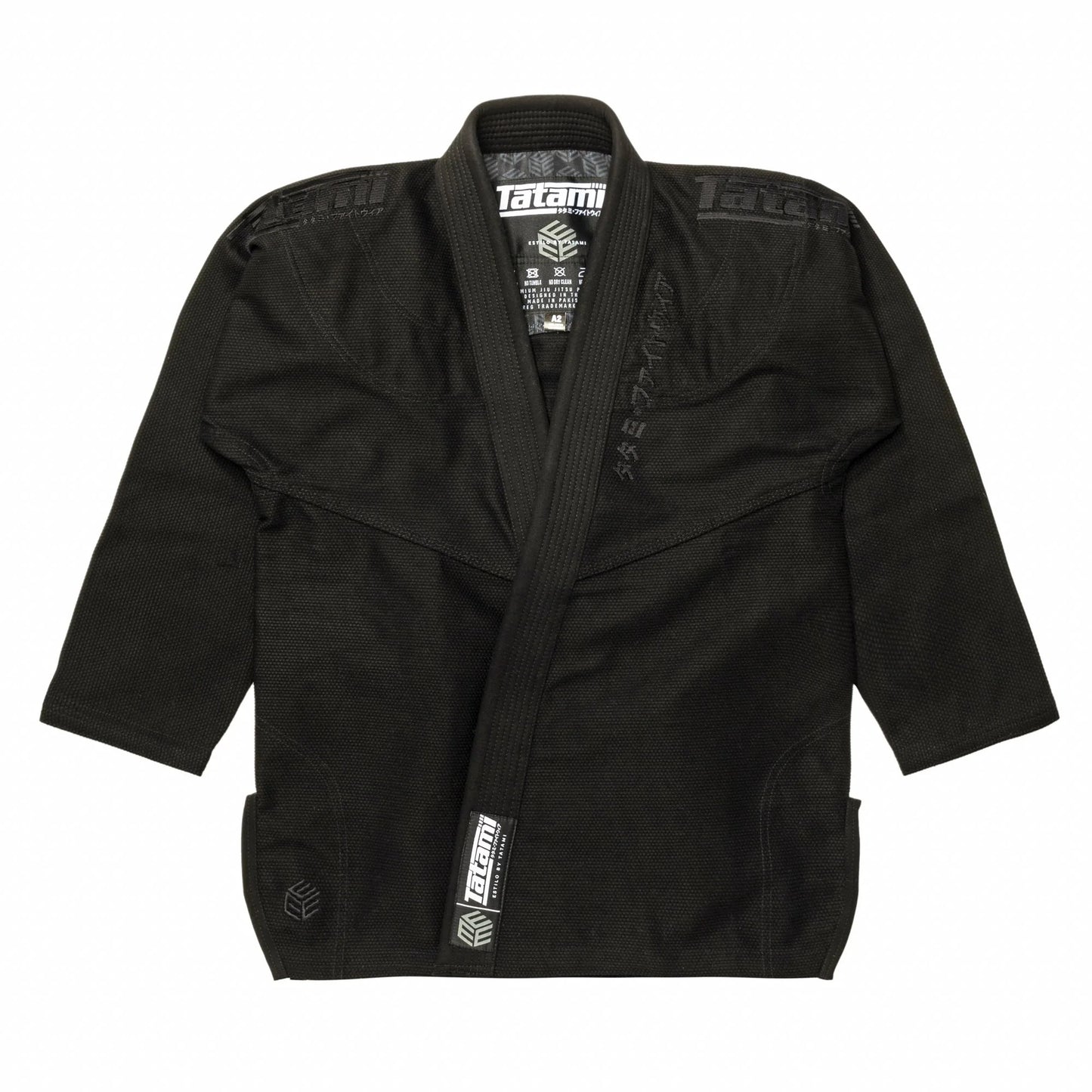 Kimono de JJB Tatami Fightwear Estilo Black Label - Noir/Noir