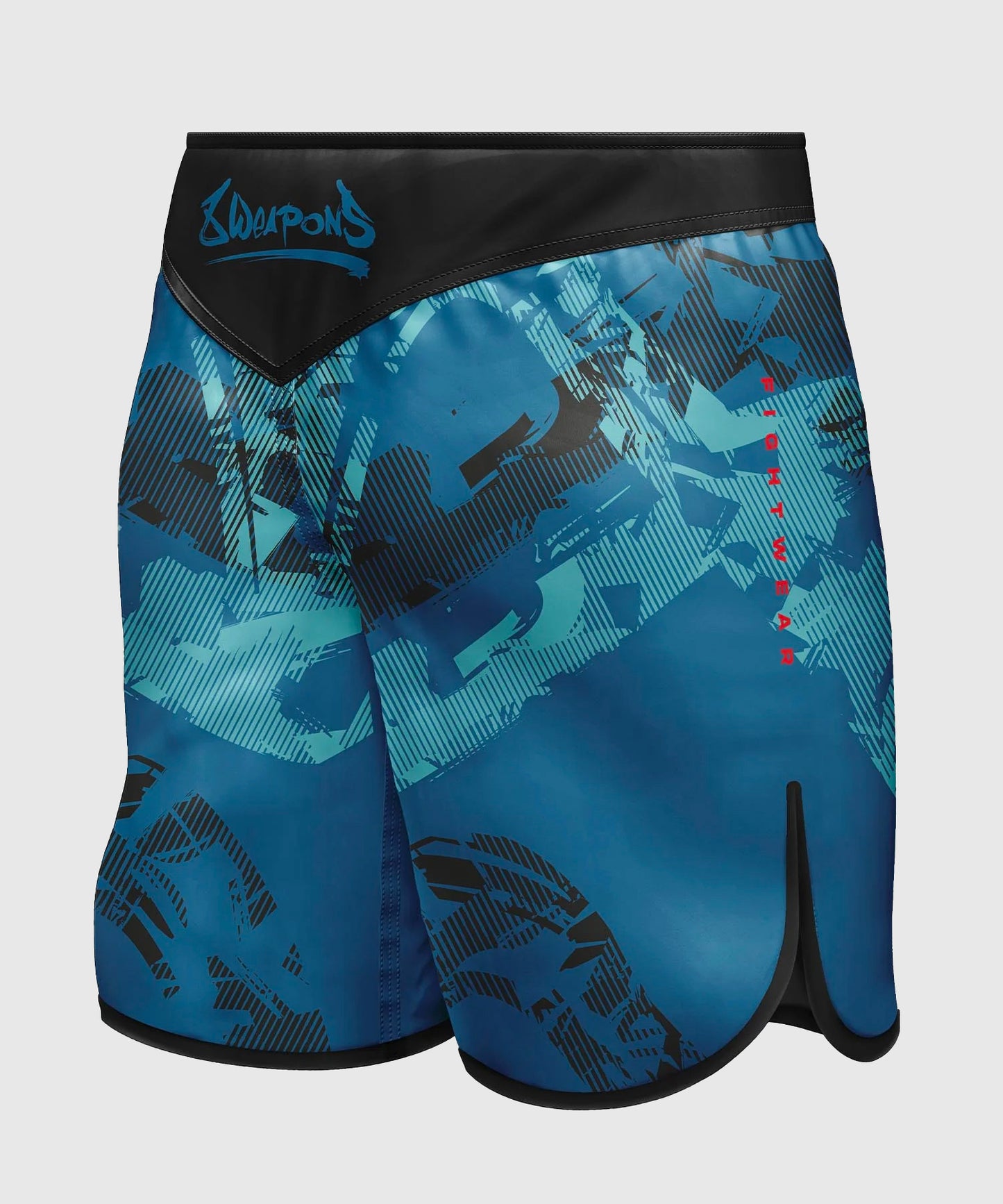8 Weapons Hit 2.0 Fightshorts - Blu