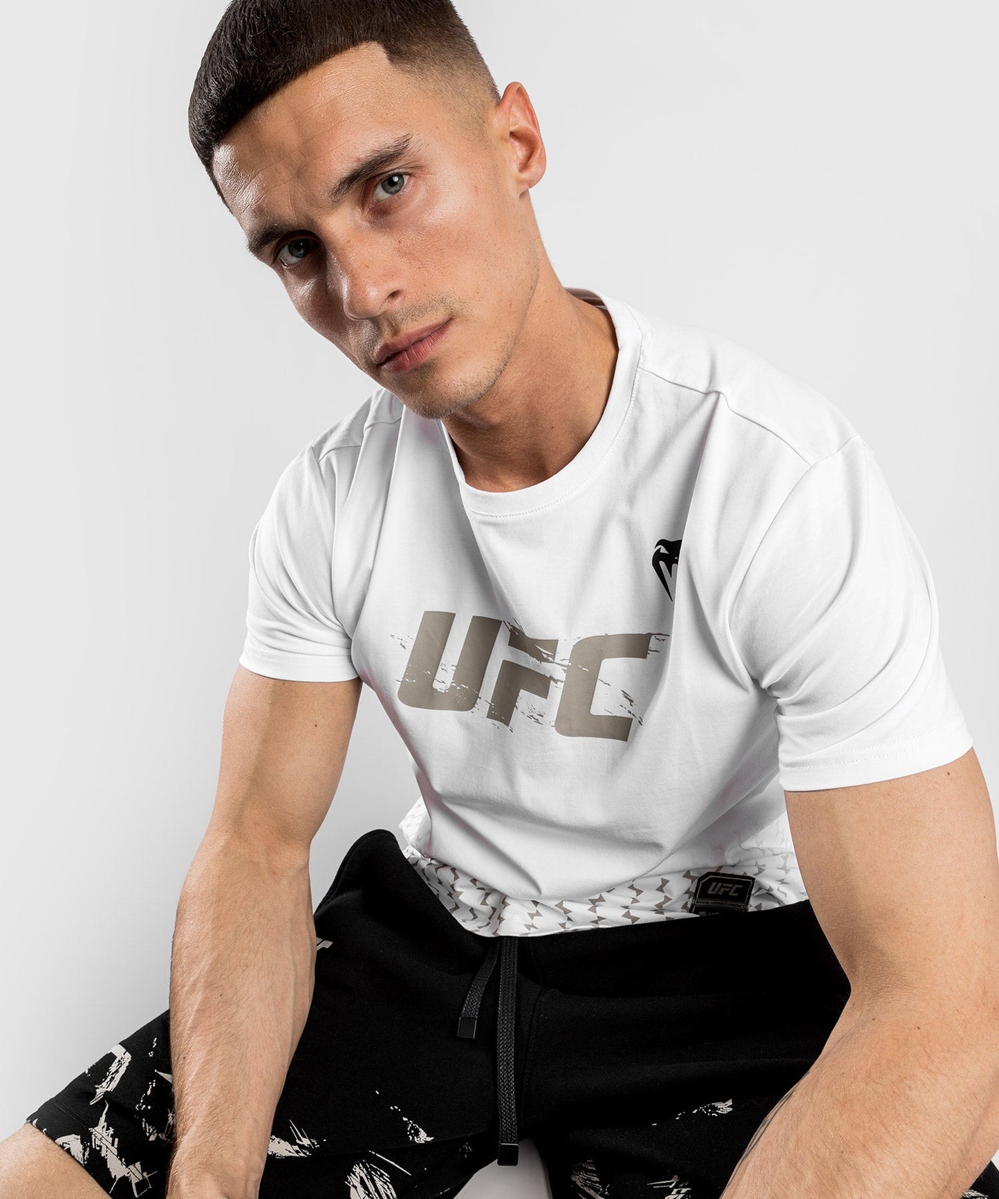 UFC T-Shirt Venum Authentic Fight Week 2.0 - Short Sleeve - White
