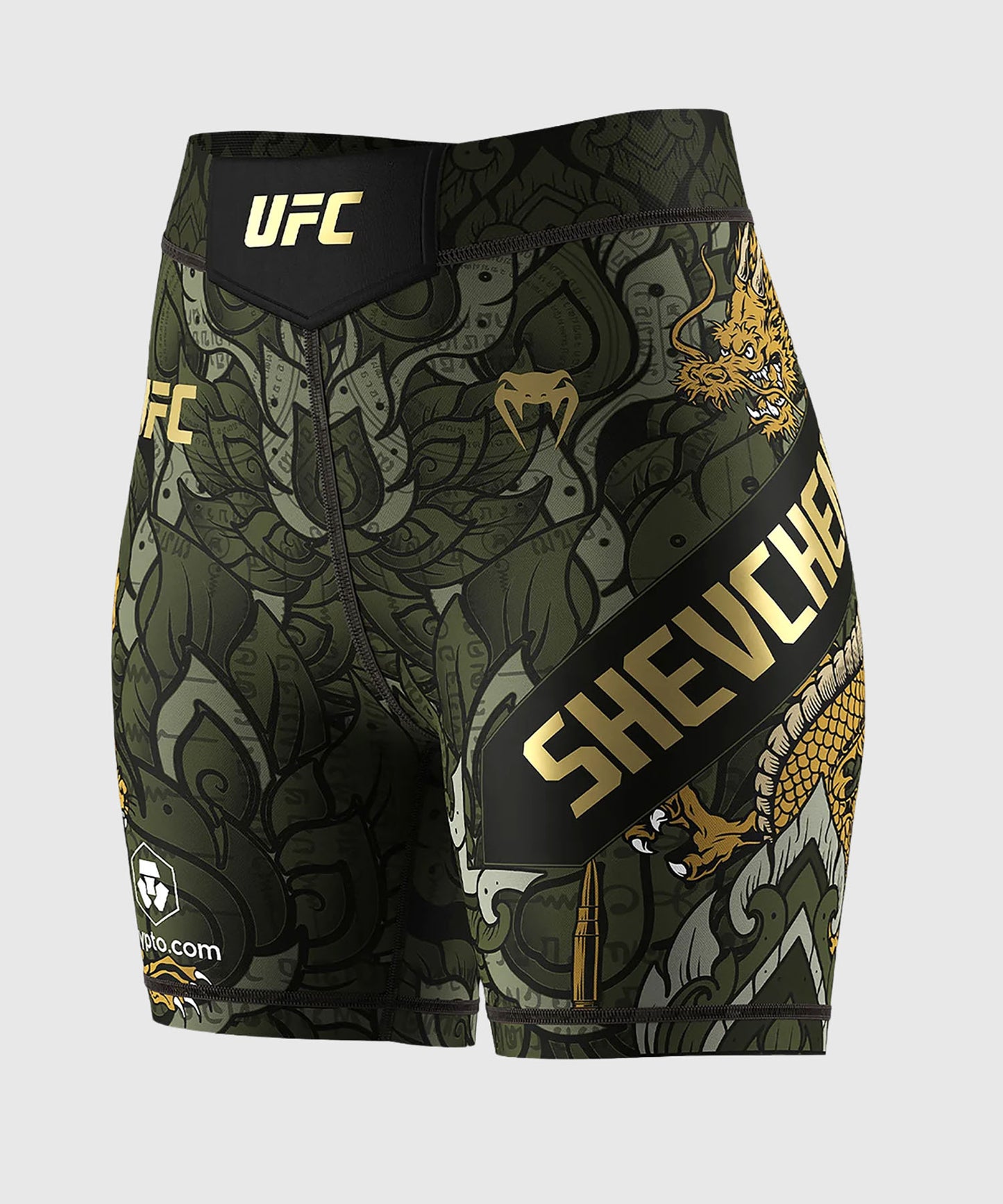 Women’s UFC Unrivaled by Venum Green Valentina Shevchenko Vale Tudo Short