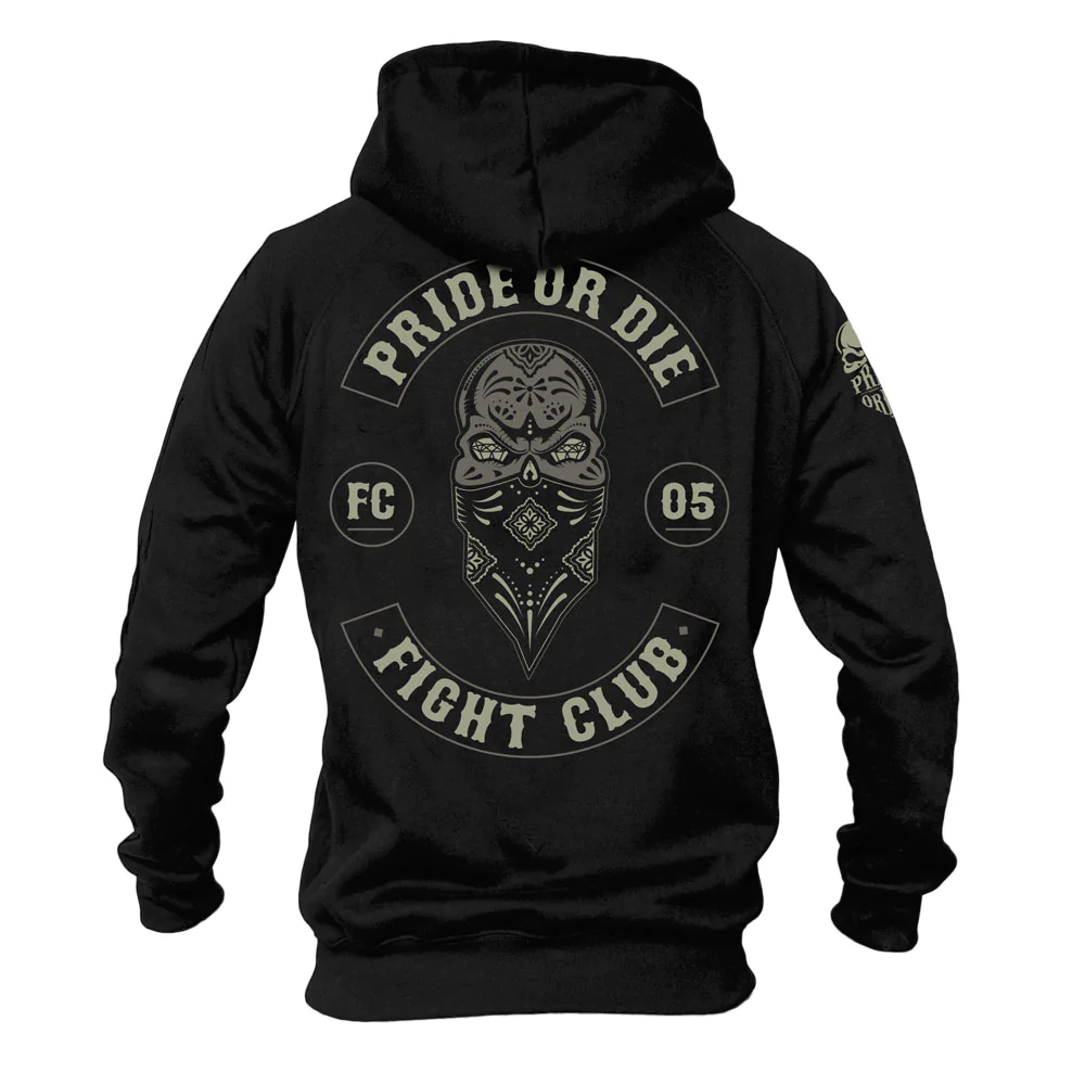 Sweatshirt À Capuche Pride Or Die Fc Mayans V.2 - Noir