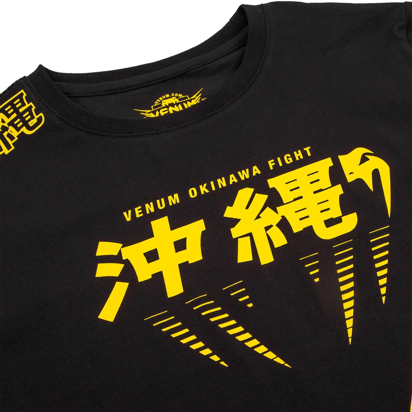 Venum Okinawa 2.0 Kids T-shirt - Black/Yellow - Exclusive