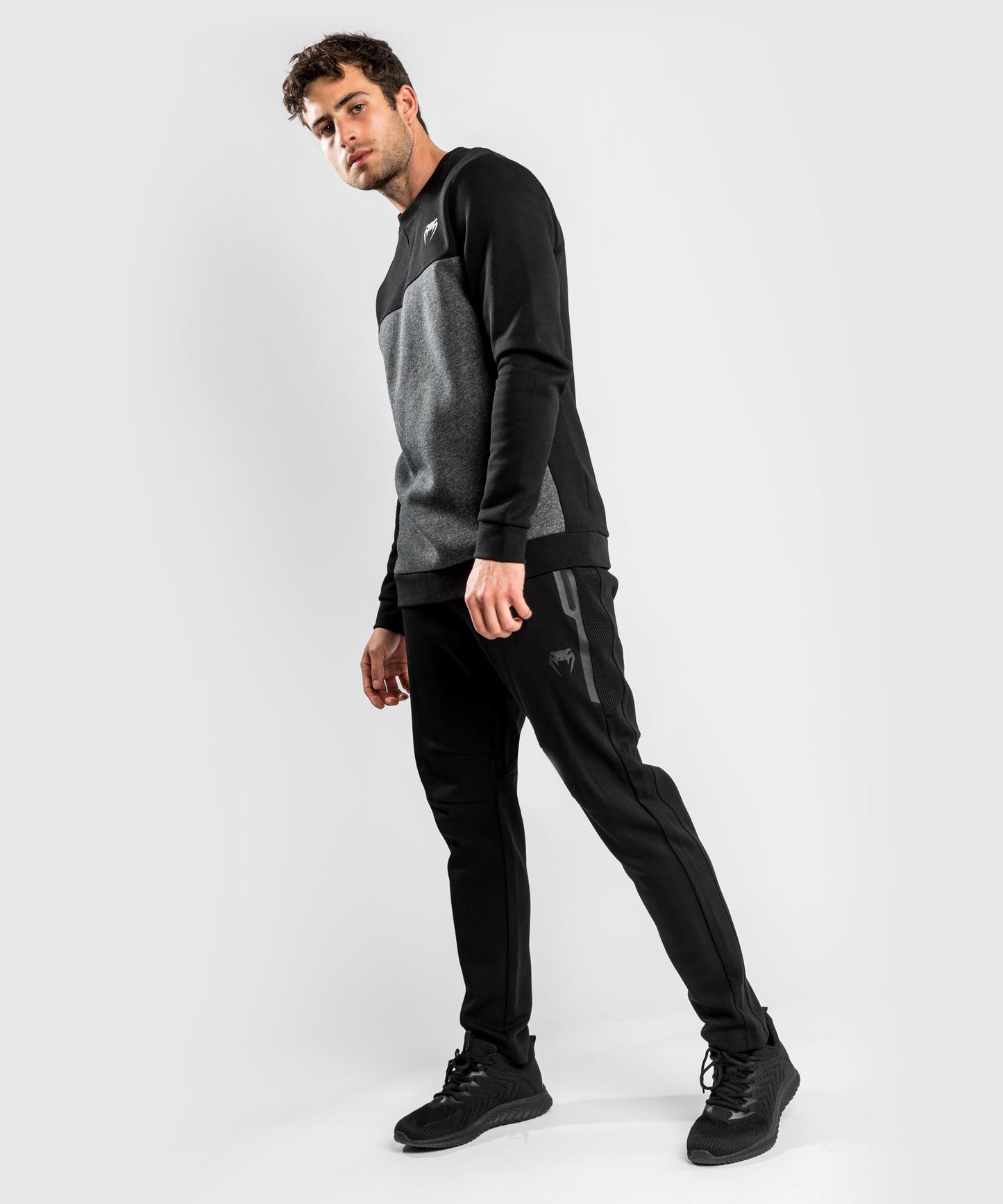 Venum Rafter Light Sweatshirt - Schwarz/Grau meliert
