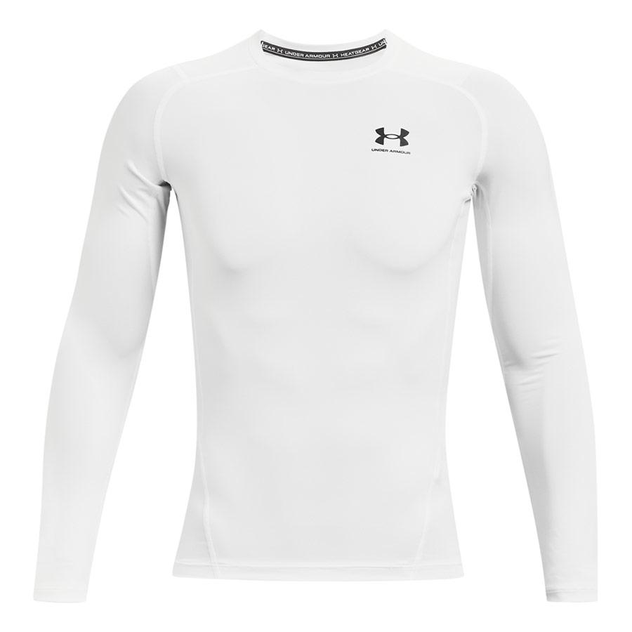 Under Armour HeatGear® Camiseta de Manga Larga – Blanco