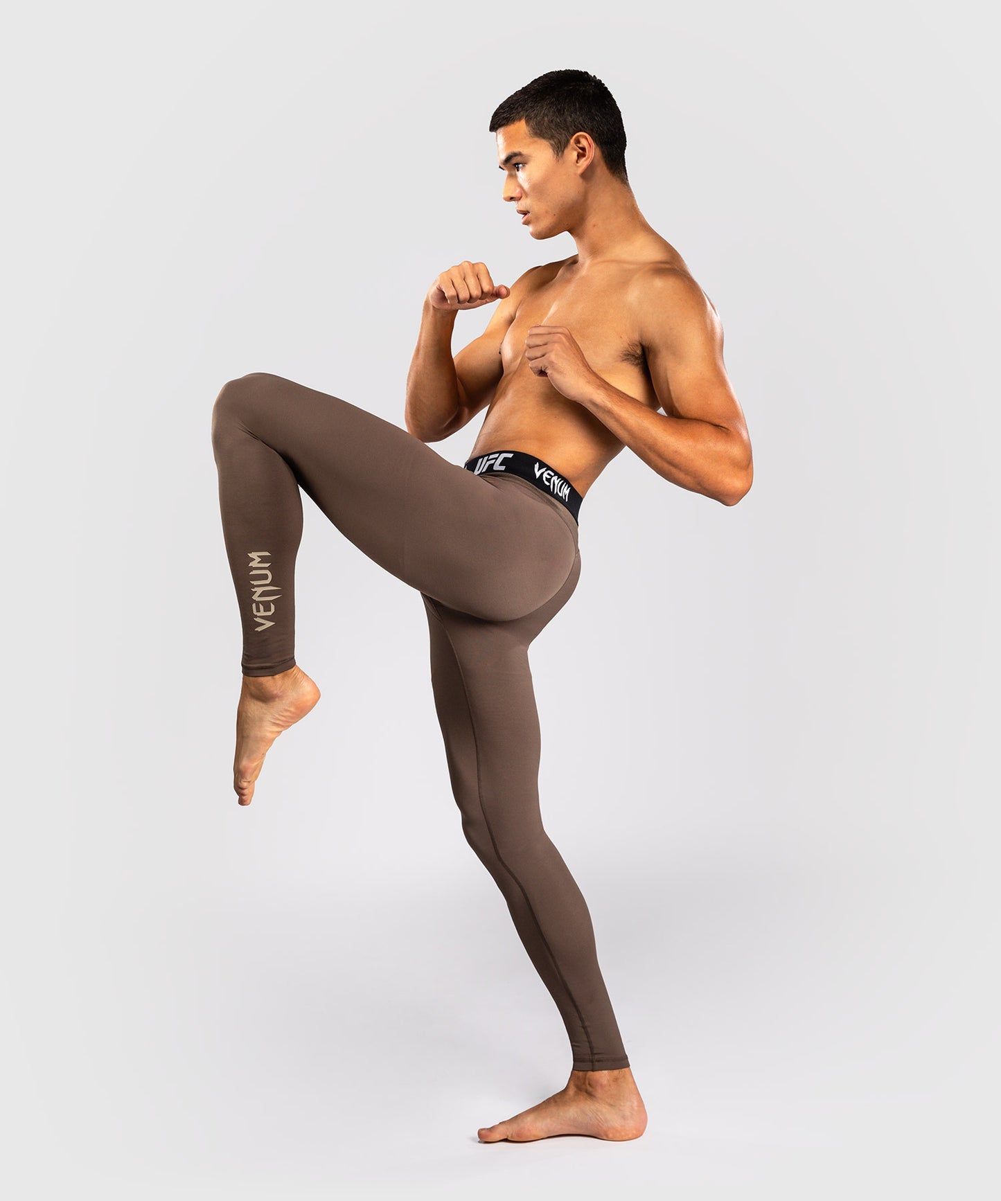 Pantalon de Compression Technique pour Homme Venum UFC Unity by Venum Authentic Fight Week - Marron