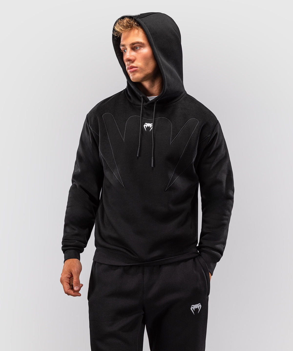 Venum Attack Fleece & Weave Sudadera con capucha - Negro