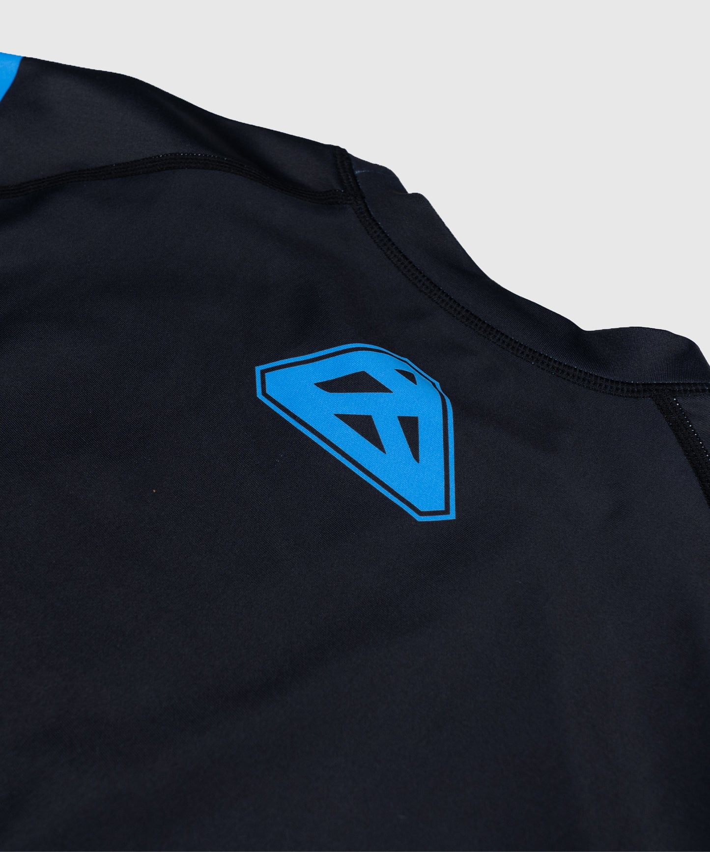 Scramble Ranked Rashguard de Manga Corta - Azul