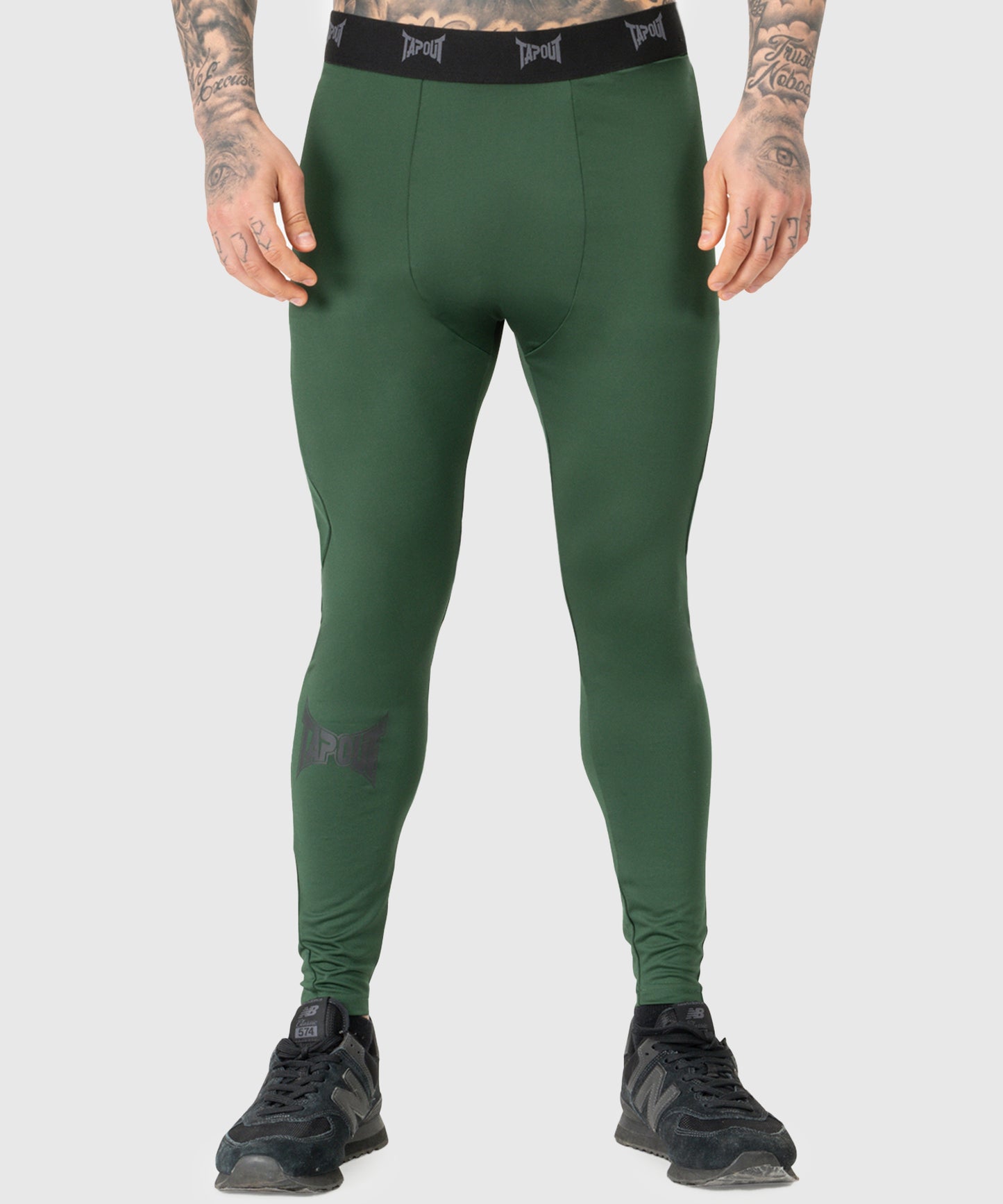 Leggings Tapout Training - Vert/Noir
