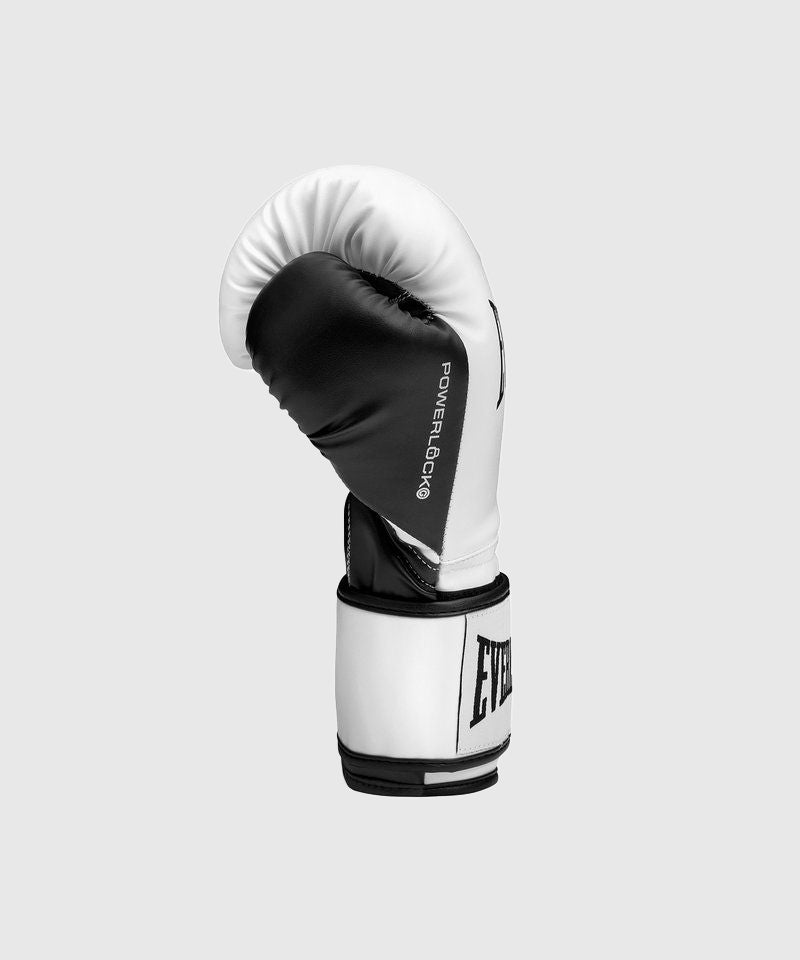 Gants de boxe Everlast Powerlock OG Training - Blanc/Noir