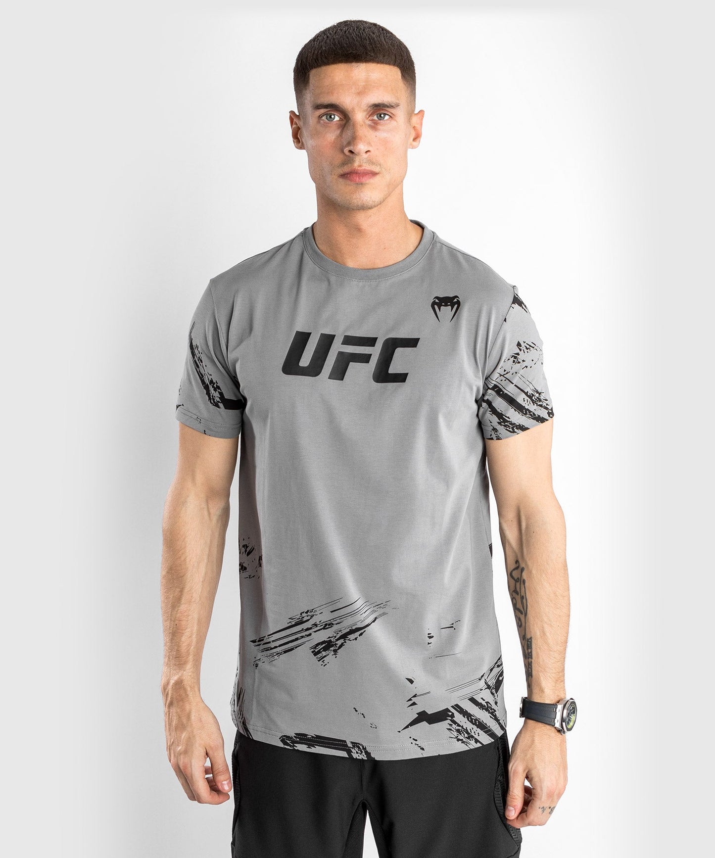 UFC T-Shirt Venum Authentic Fight Week 2.0 - Short Sleeve - Grey