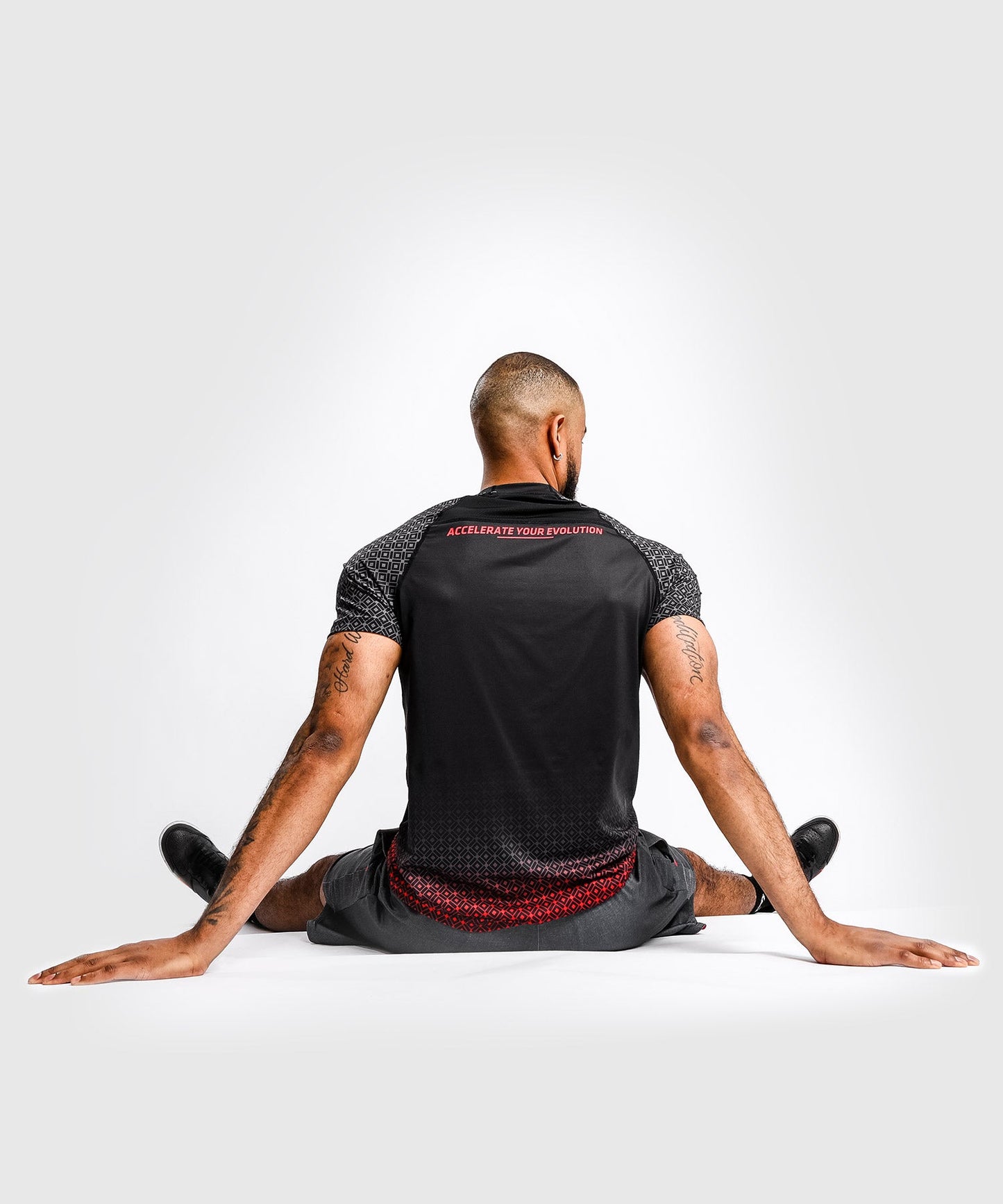 T-Shirt Dry Tech UFC Venum Performance Institute - Black/Red