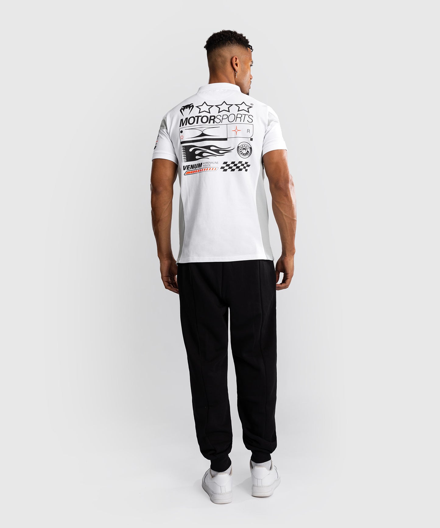 Polo en Coton Venum Motorsport - Blanc Neige