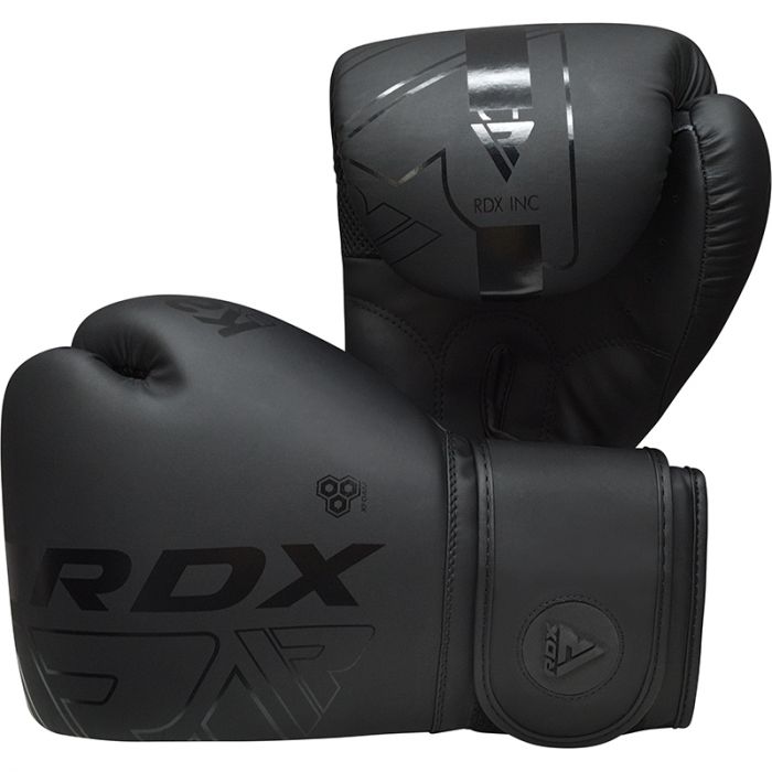 Gants de Boxe F6 Kara Rdx - Noir/Noir