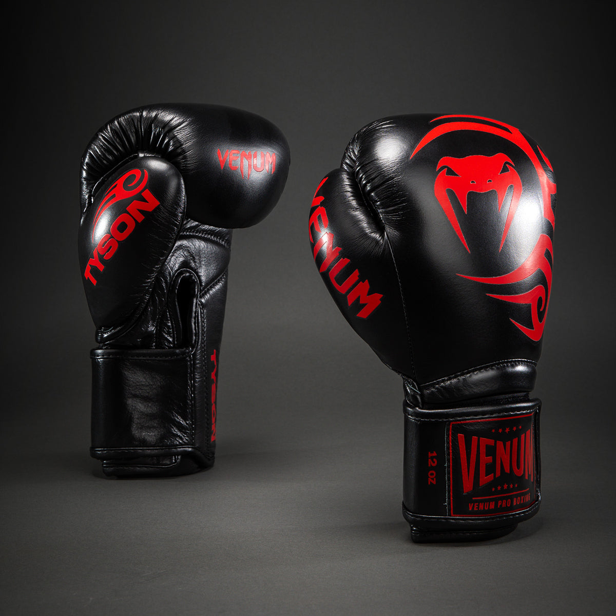Gants de boxe Venum Giant 2.0 Mike Tyson Pro – Noir/Rouge + Sac inclus