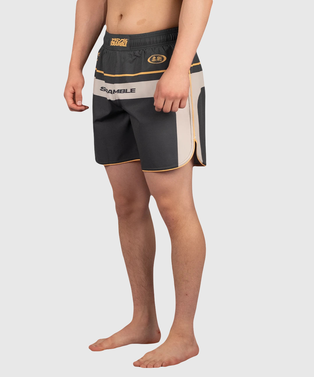Scramble Duotone Fight Shorts - Taupe/Sand