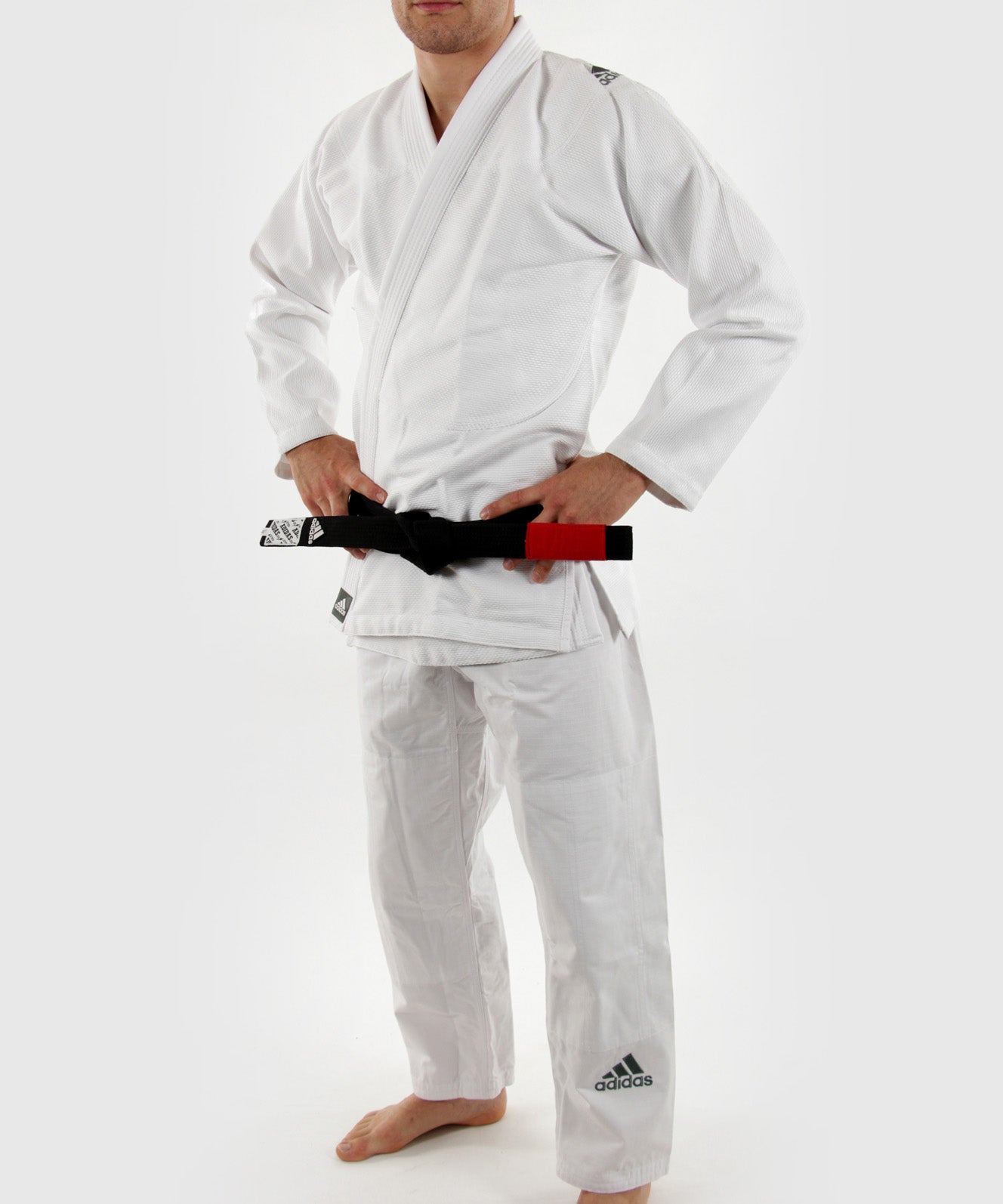 Kimono JJB Adidas - Blanc