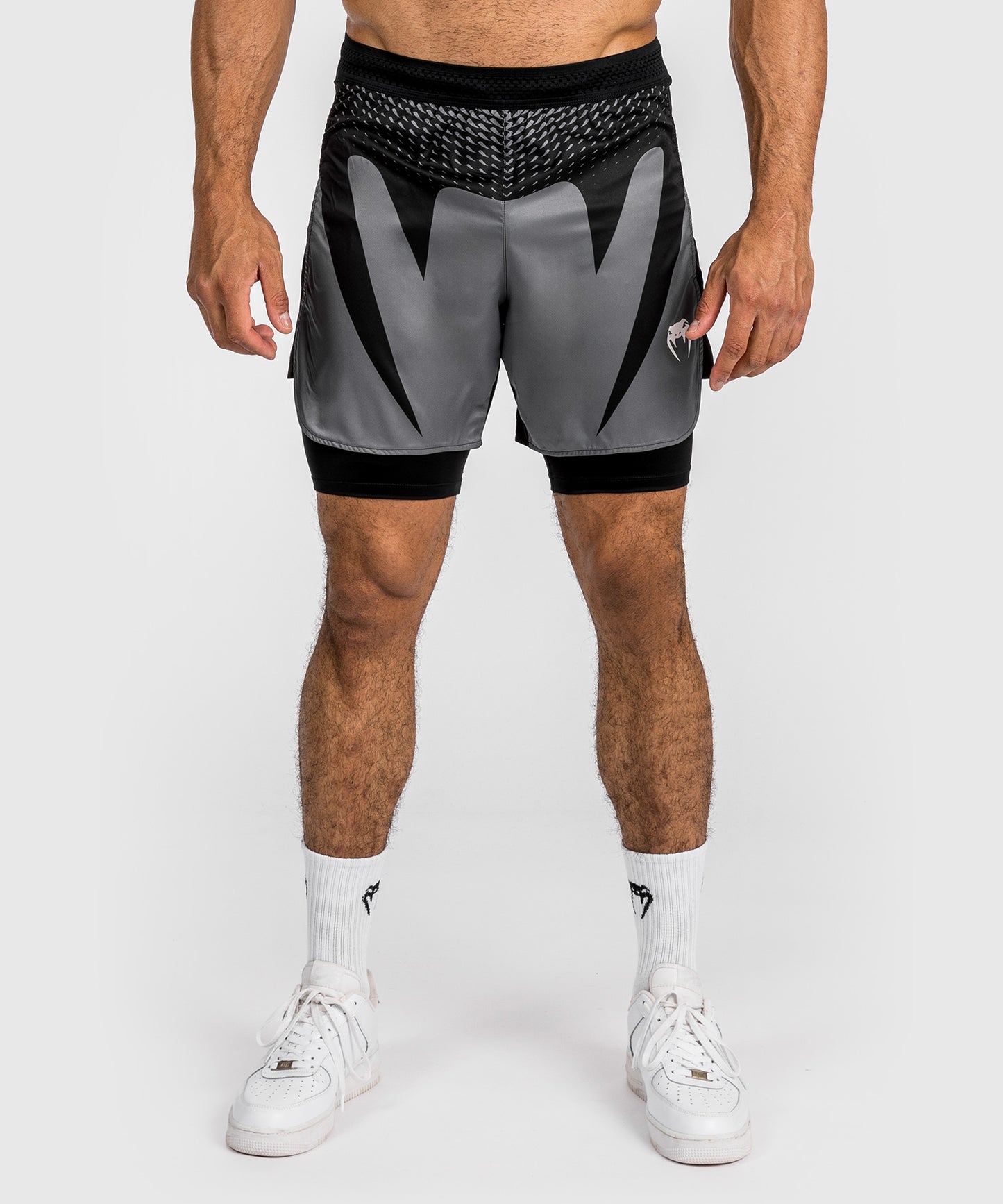 Venum Attack Herren Fightshorts - Schwarz