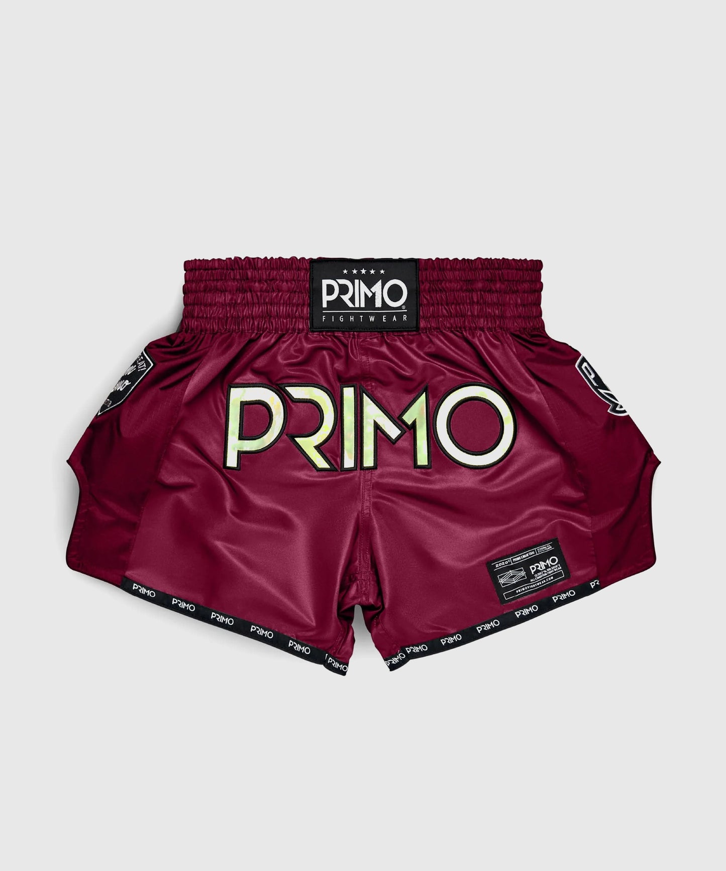Primo Hologram Series Muay Thai Shorts - Burgundy