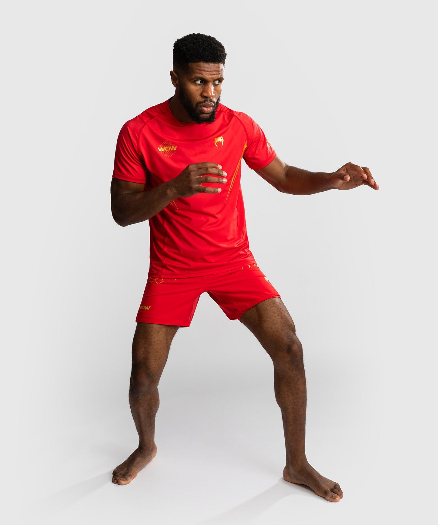 T-shirt Dry-Tech Venum x WOW FC - Rouge/Or