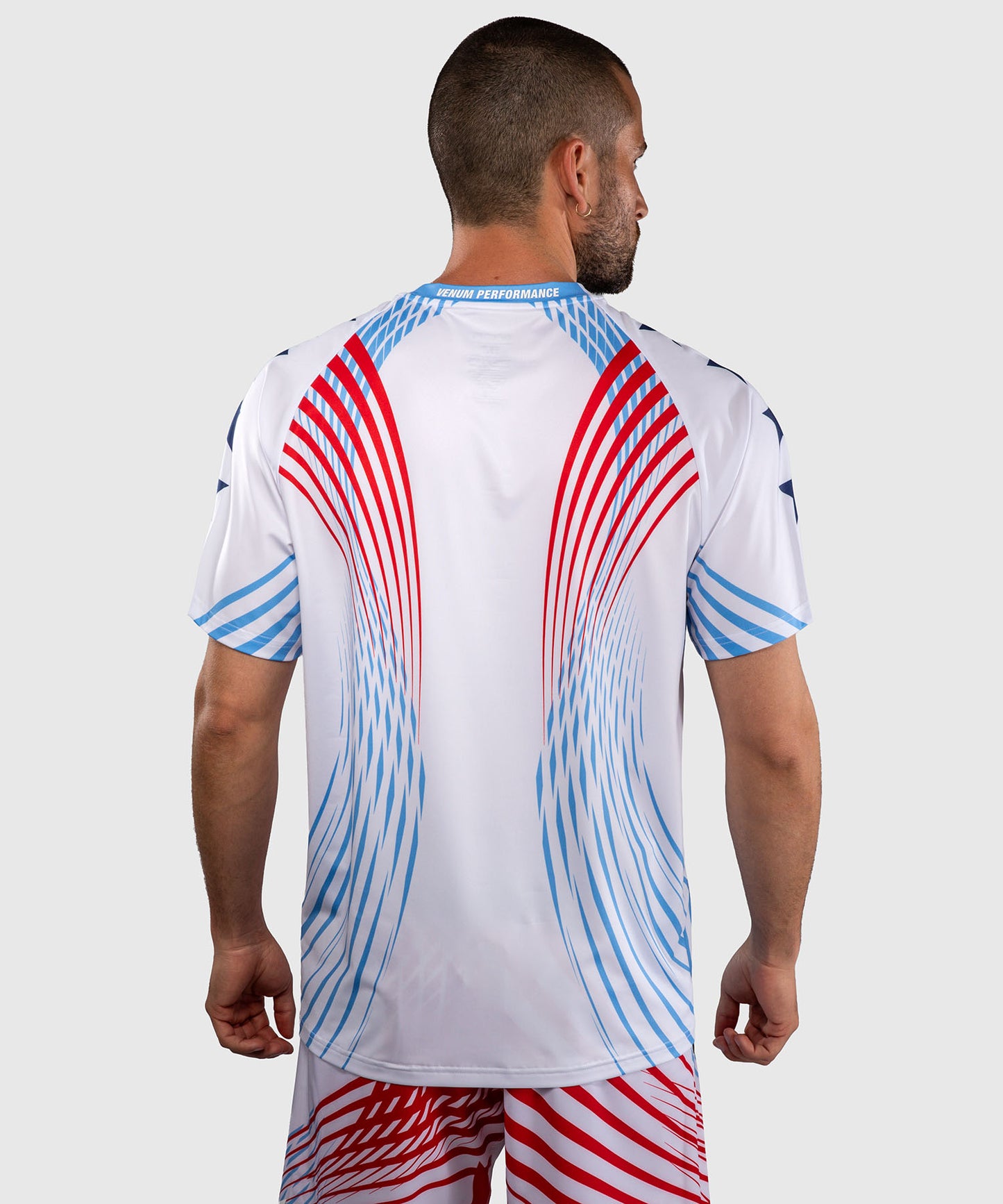 Official UFC Freedom 250 by Venum Authentic Fight Night Maillot Walkout pour homme - Blanc