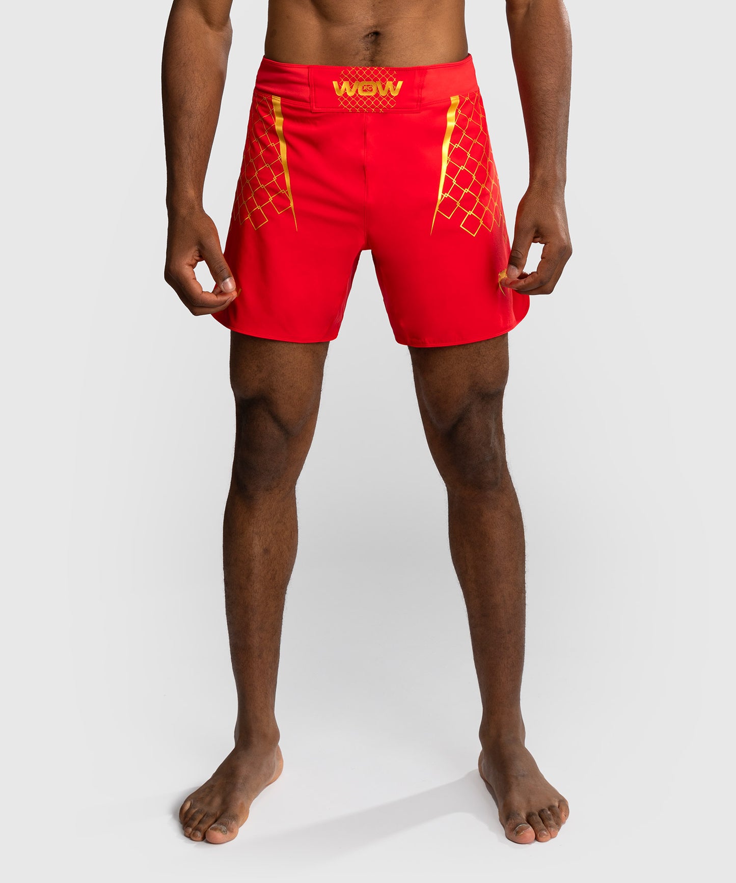 Venum x WOW FC Fury Red/ Gold Pantaloni da combattimento da uomo