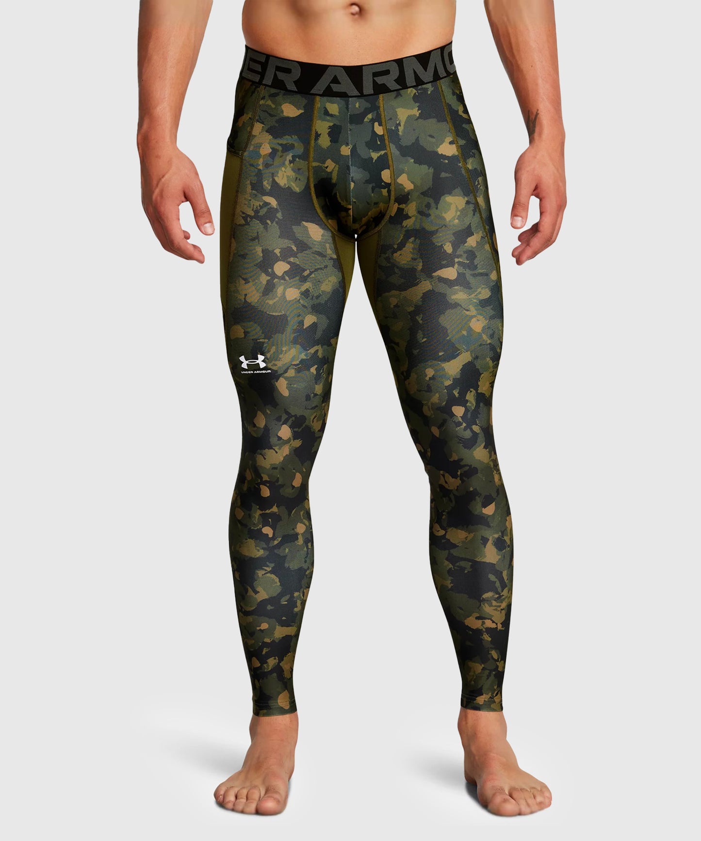 Under Armour Heatgear Pantalón de Compresión – Caqui/Camo