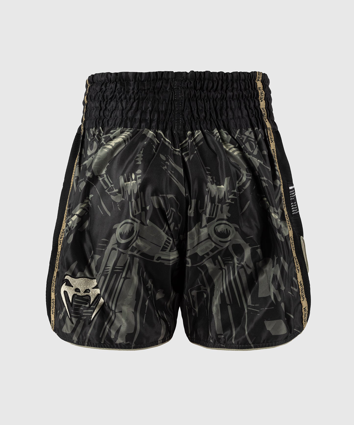 Venum Invader Muay Thai Shorts - Schwarz/Sand