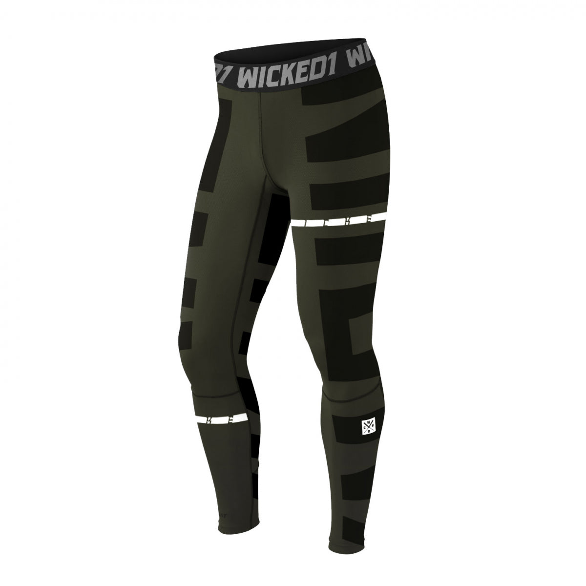 Legging de compression Wicked One Klaz - Kaki