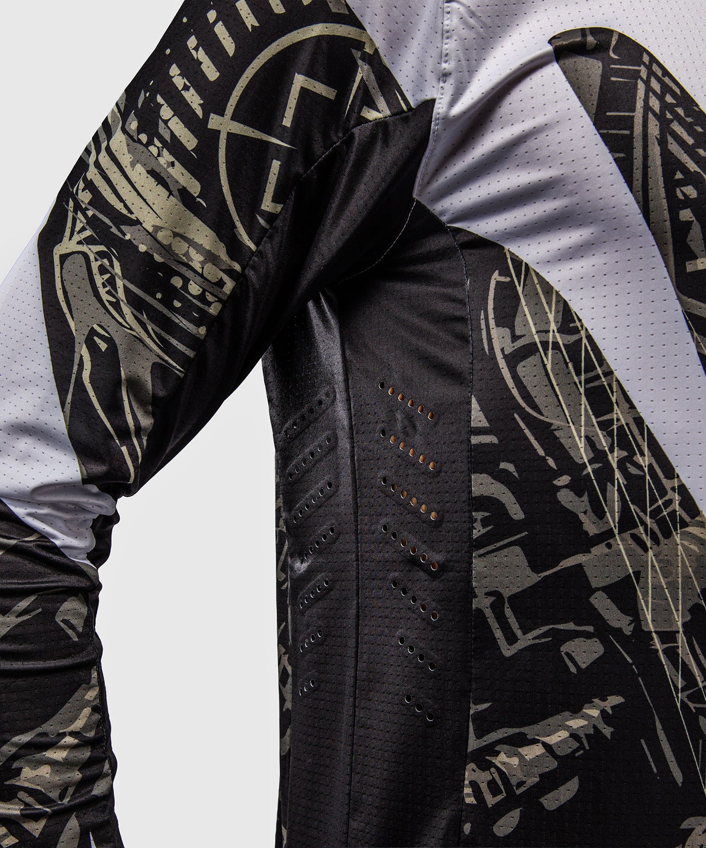 Venum MX Elite Maglia da Motocross - Nero/Sabbia
