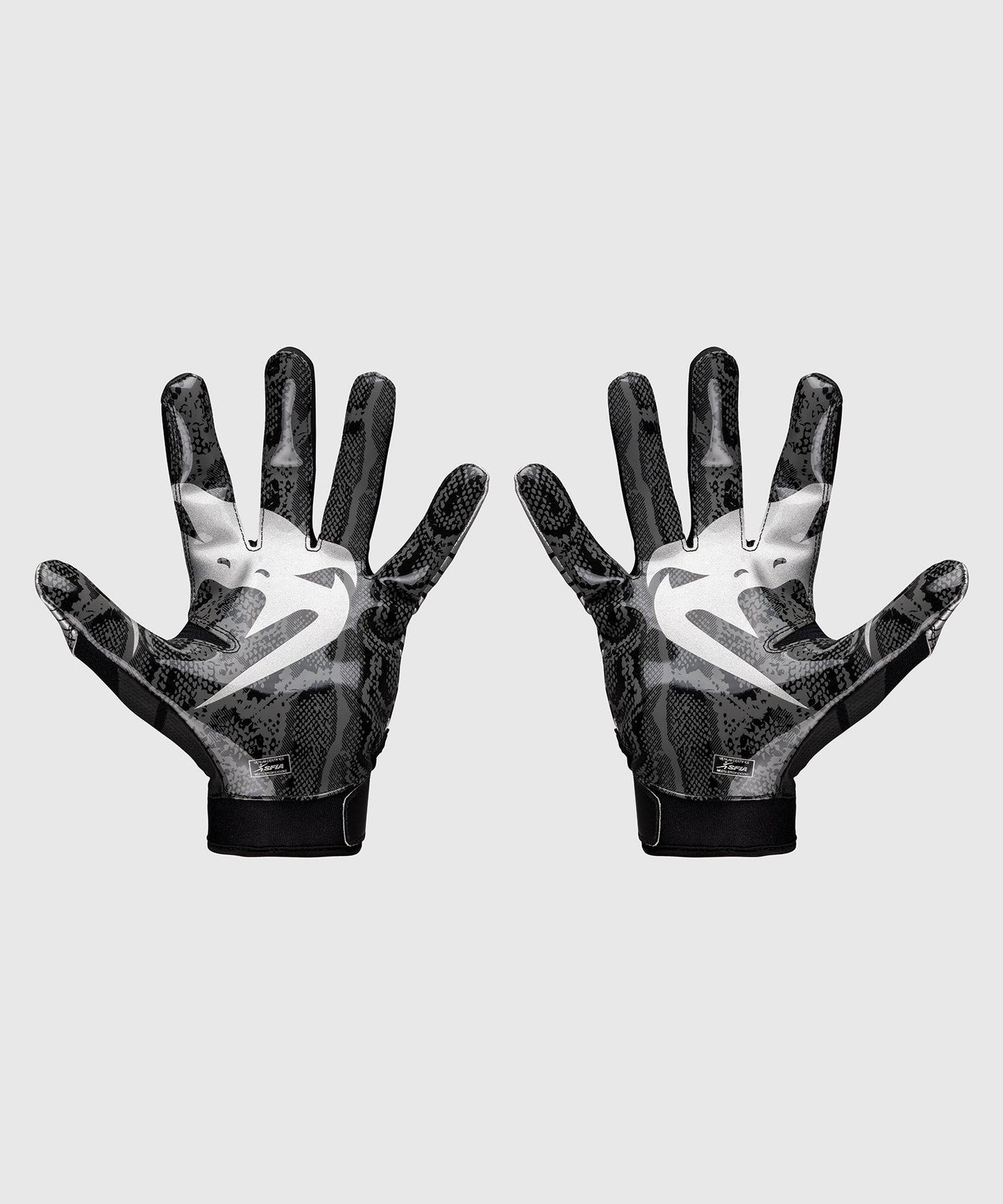 Gants de Football Venum Elite - Noir/Argent