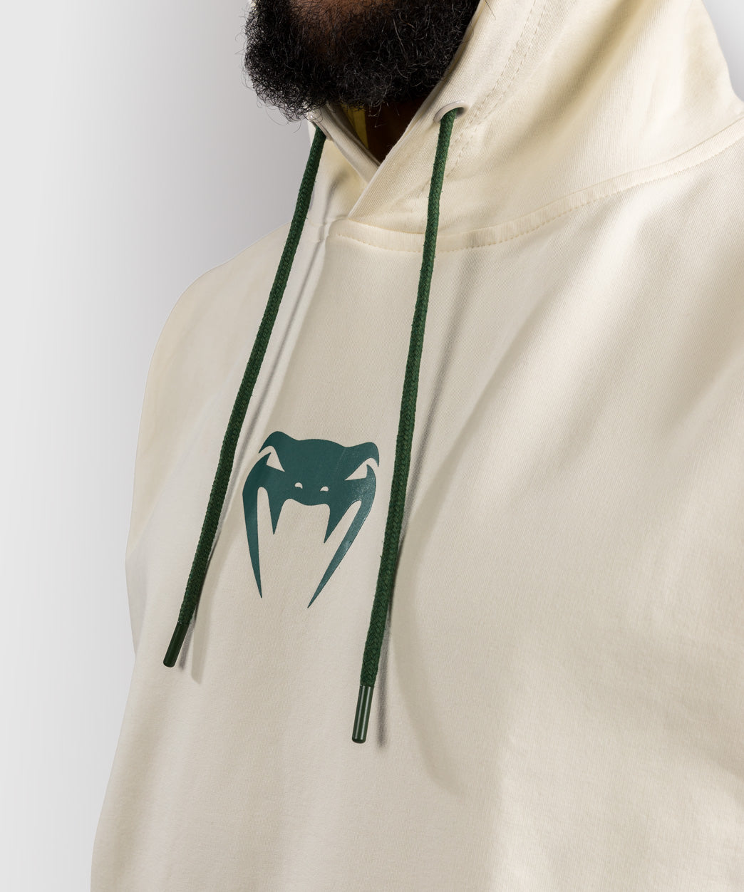 Sweats à capuche sans manches Venum Sparring - Vanille