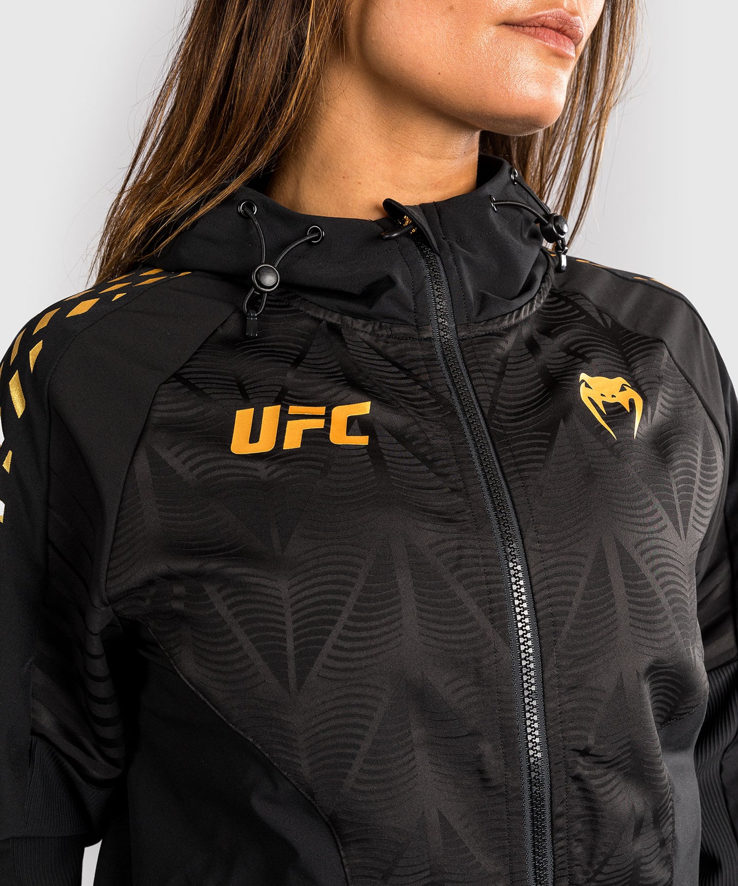 Women's UFC Zenith by Venum Champion Authentic Fight Night Walkout Hoodie